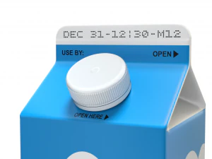 Milk Carton 3D Model