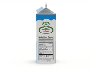 Milk Carton 3D Model