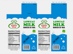 Milk Carton 3D Model