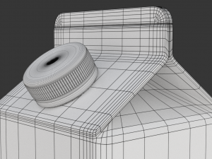 Milk Carton Modelo 3D