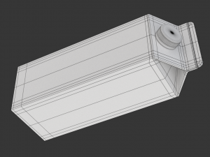 Milk Carton Modelo 3D