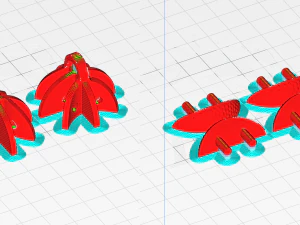 Printable Basketball For Keychain 3D Print Model