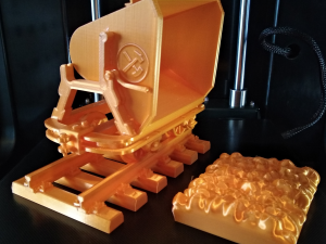 Printable Mining Cart 3D 프린트 모델