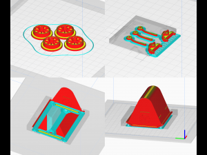 Printable Mining Cart 3D 프린트 모델