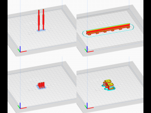 Printable Mining Cart 3D 프린트 모델