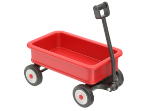 Printable Child Wagon Toy 3D Baskı Modeli