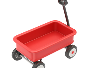 Printable Child Wagon Toy 3D Baskı Modeli
