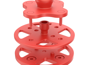 Printable Centering Orbital Sandpaper Tool Modelo de impresión 3D