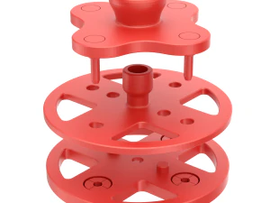 Printable Centering Orbital Sandpaper Tool 3D Print Model