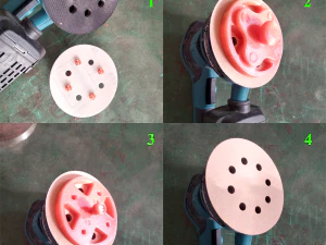 Printable Centering Orbital Sandpaper Tool 3D Print Model