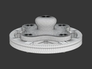 Printable Centering Orbital Sandpaper Tool 3D Print Model