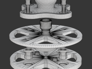 Printable Centering Orbital Sandpaper Tool Modelo de impresión 3D
