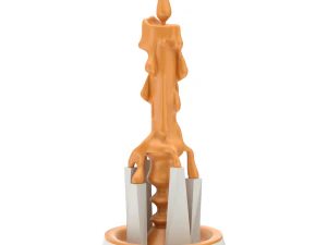 Candela stampabile Modello di stampa 3D