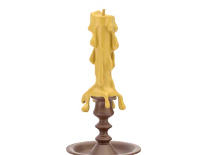 Candela stampabile Modello di stampa 3D