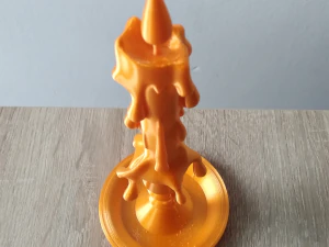 Candela stampabile Modello di stampa 3D