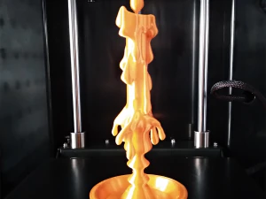 Candela stampabile Modello di stampa 3D