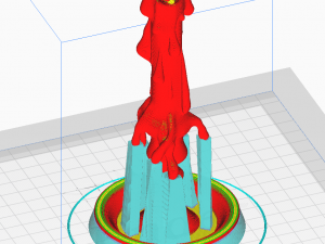 Printable Candle 3D Принт Модель