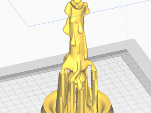 Printable Candle 3D Принт Модель