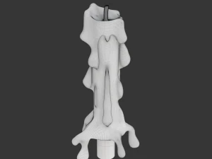 Candela stampabile Modello di stampa 3D