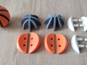 Printable Basketball 3D 打印模型