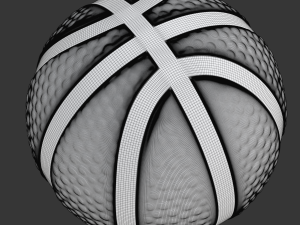 Printable Basketball 3D 打印模型