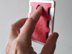 Printable Credit Card Holder 3D Принт Модель