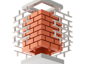 Printable Chimney Pen Holder 3D Print Model