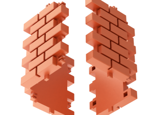 Printable Chimney Pen Holder 3D Print Model