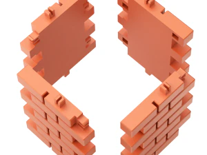 Printable Chimney Pen Holder 3D Print Model