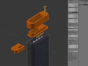 Printable Cigarette Case 3D Принт Модель
