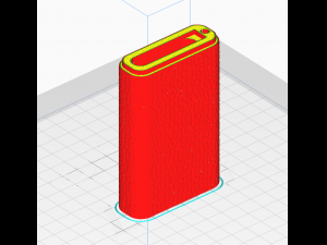 Printable Cigarette Case 3D Принт Модель
