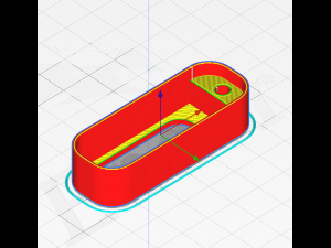 Printable Cigarette Case 3D Принт Модель