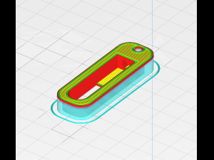 Printable Cigarette Case 3D Принт Модель