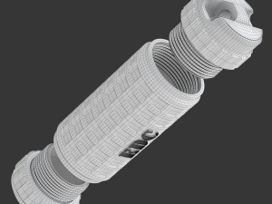 Printable EDC Capsule V1 Modelo de impresión 3D