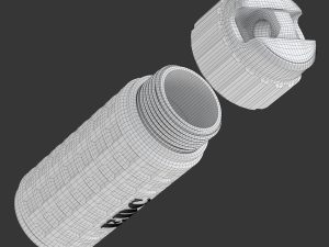 Printable EDC Capsule V2 3D Baskı Modeli