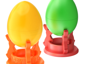 Printable Easter Egg Set 3D Print Model