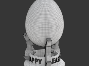 Printable Easter Egg Set Modello di stampa 3D