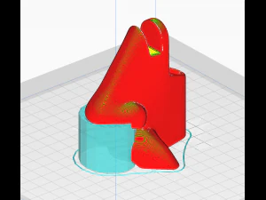 Printable Eyeglass Pen Holder 3D Print Model