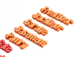 Printable House Locks Keychains 3D Print Model