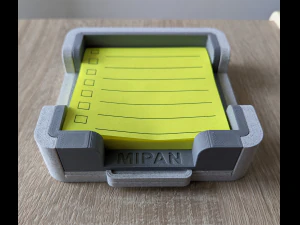 Printable Sticky Note Holder 3D Print Model