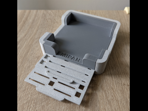 Printable Sticky Note Holder 3D Baskı Modeli
