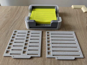 Printable Sticky Note Holder 3D Print Model