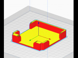 Printable Sticky Note Holder 3D Print Model