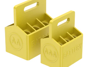 Druckbarer Batteriehalter 3D Druckmodell