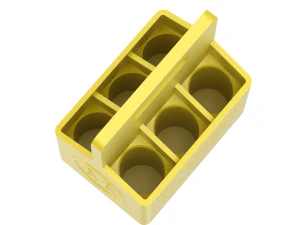 Printable Battery Holder 3D Print Model