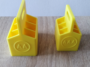 Printable Battery Holder Modèles 3D en vedette