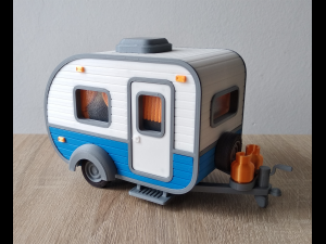 Printable Camper 3Dプリントモデル