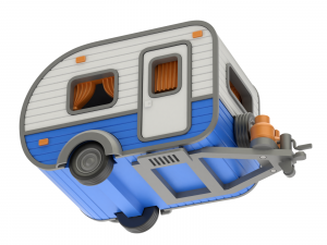 Printable Camper 3Dプリントモデル