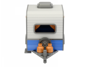Printable Camper 3Dプリントモデル