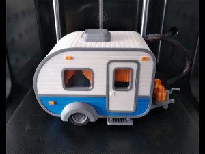 Campista para impress&atilde;o Modelo de Impressão 3D